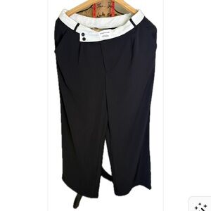 Stylish‎ Black and White Women's Trousers
